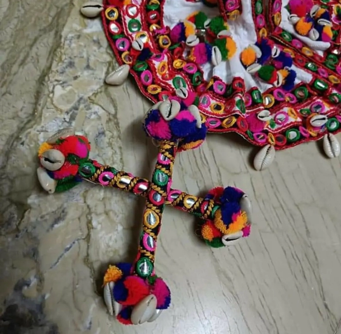 Navratri Dress with Pata nd dandiya