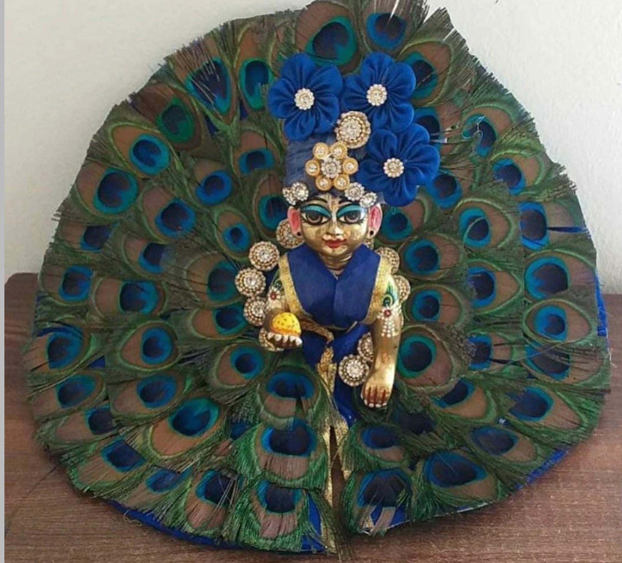 Peacock feathers Dress