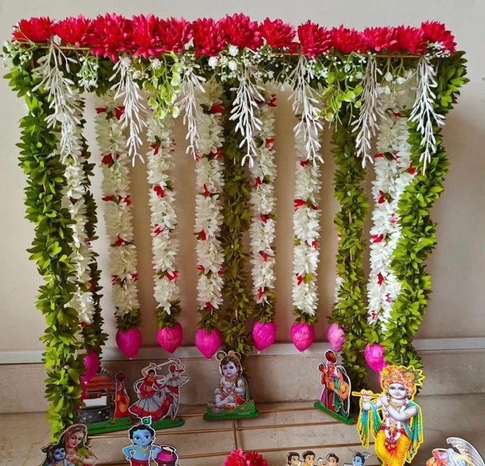 Janmashtami decoration, background