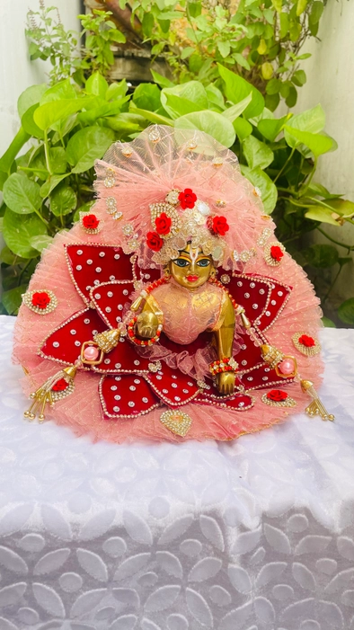 Lotus Dress with padgi patka