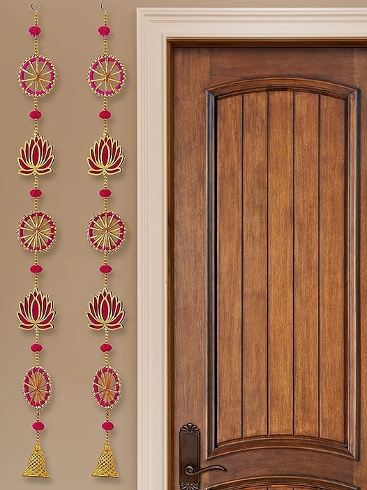 Handmade Lotus Wall and Door Hanging