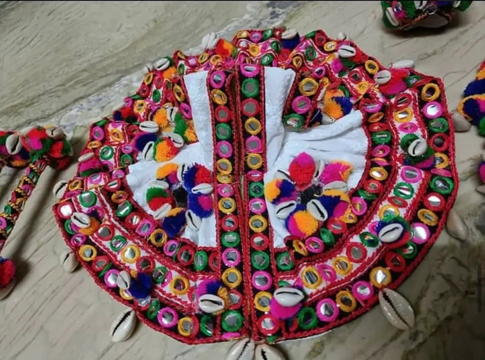 Navratri Dress with Pata nd dandiya