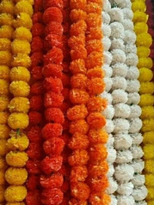 Artificial Marigold Flower Genda