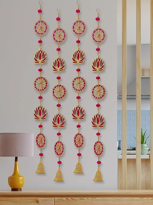 Handmade Lotus Wall and Door Hanging
