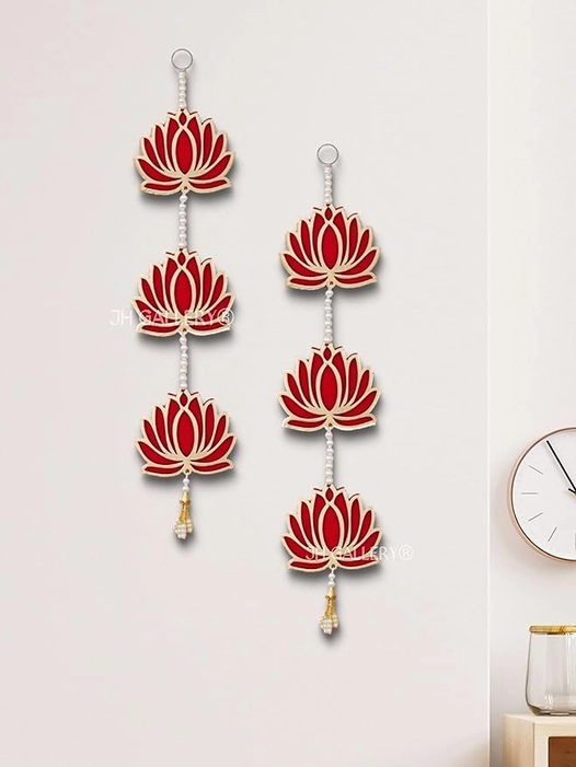 5pc set Lotus Hangings for Decoration