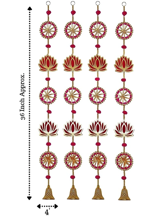 Handmade Lotus Wall and Door Hanging