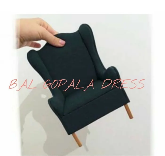 Yellow wooden chair
