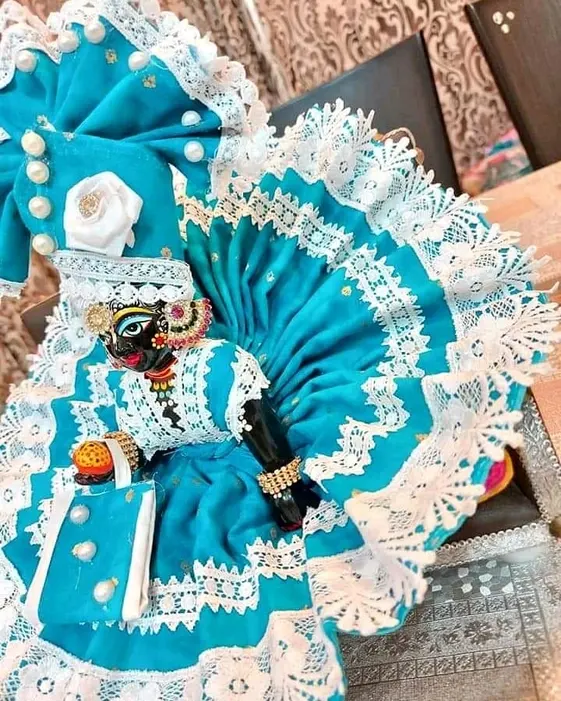 Cotton Dress with Padgi