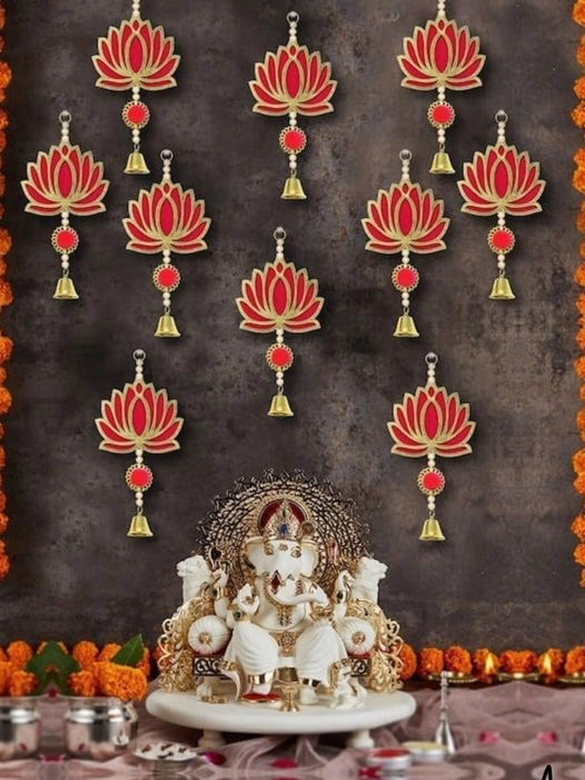 Lotus Hangings for Decoration Set