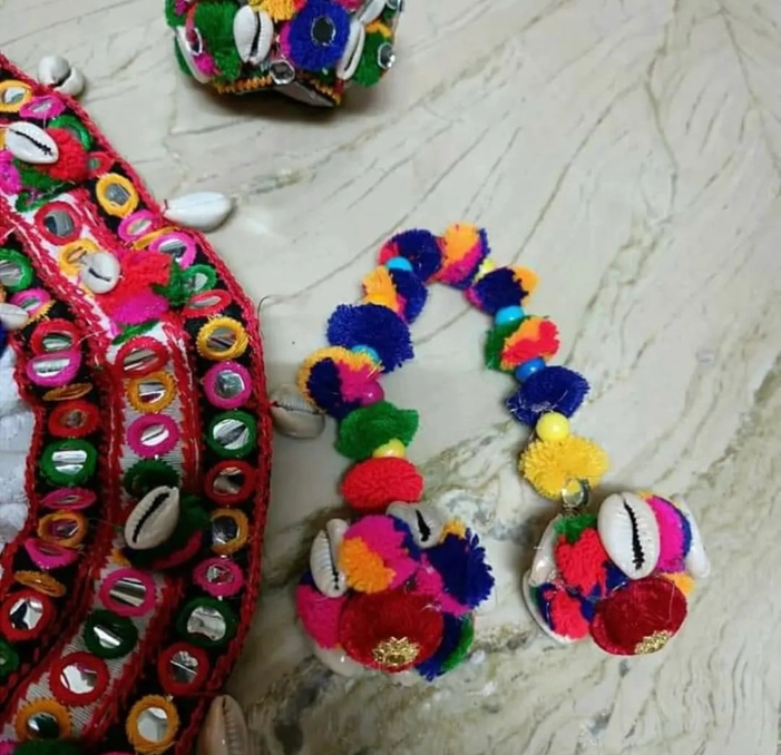 Navratri Dress with Pata nd dandiya