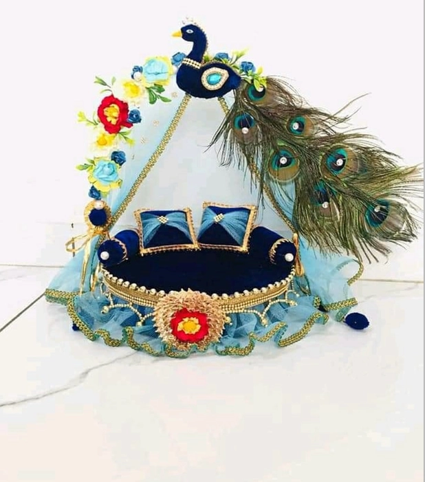 Beautiful unique peacock Singhasan